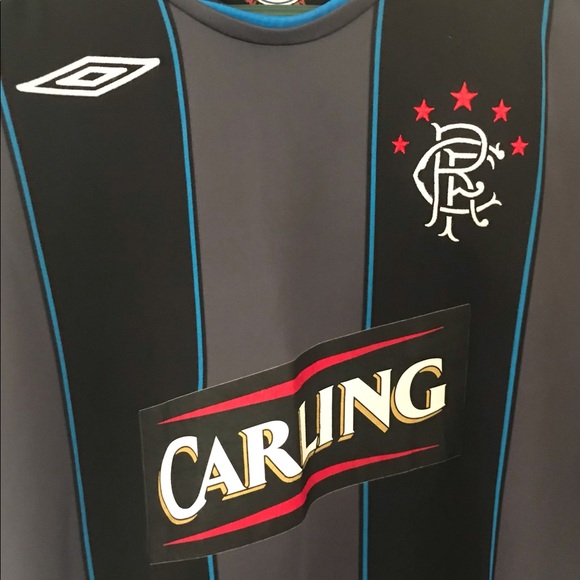 EUC RARE Umbro Glasgow Rangers Away Kit - Picture 2 of 6